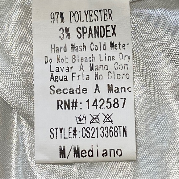 TOBI Color Block Midi Dress Size Medium - Picture 9 of 9